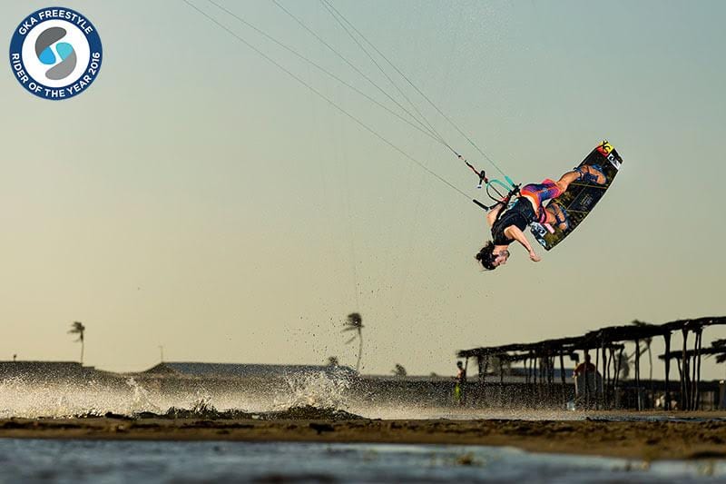 Alex training at one of his favorite spots, Cumbuco, Brazil // Photo: Andre Magarao / Airush