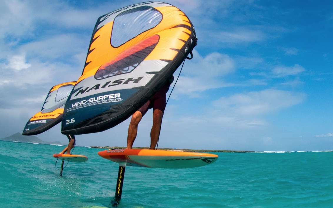 Introducing the New Naish Wing-Surfer - Kiteboarding & Kitesurfing